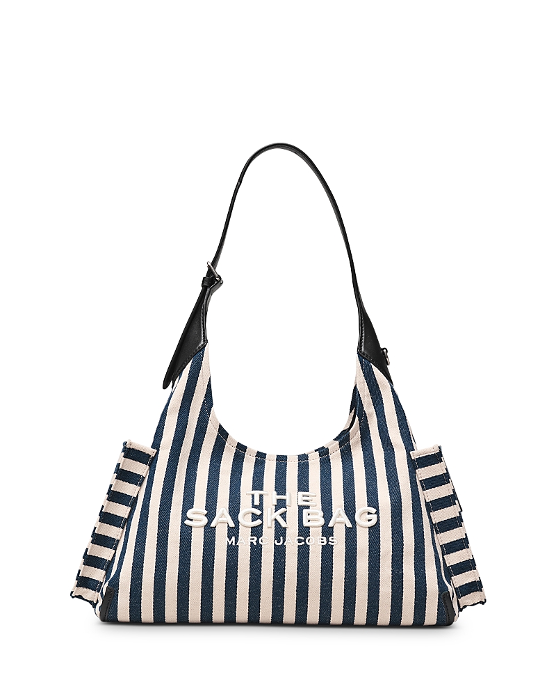 Marc Jacobs The Sack Belted Stripe Canvas Bag