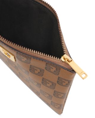 Monogram Leather Pochette