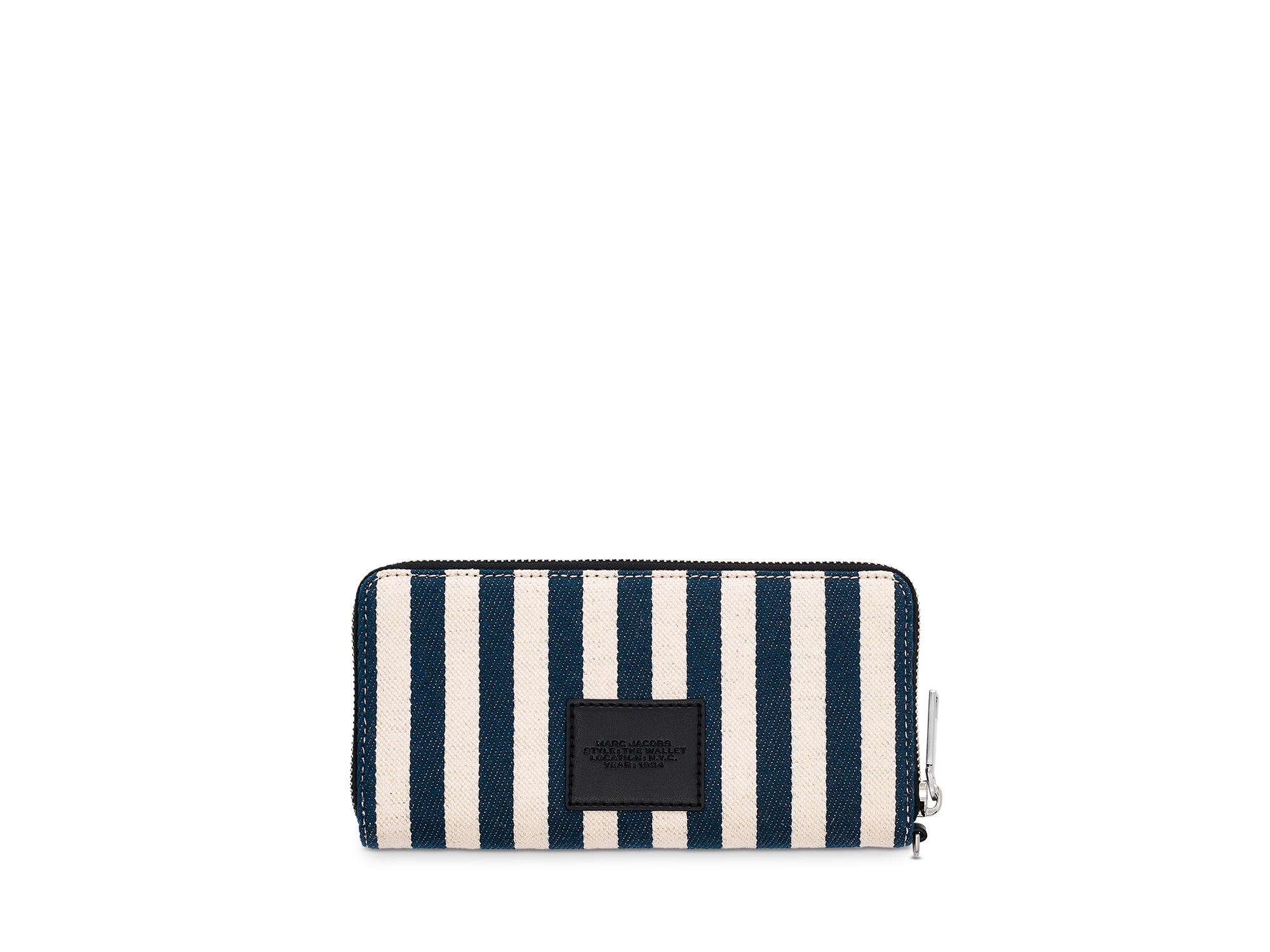 The Stripe Canvas Continental Wallet — Image 4