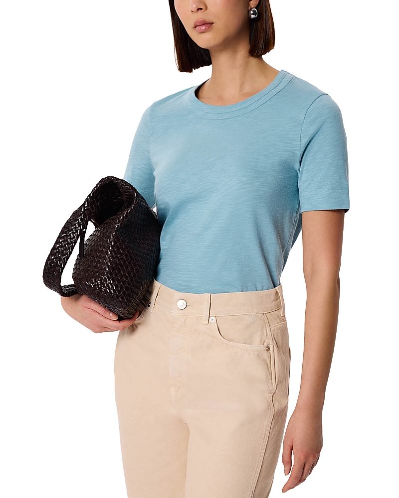 Whistles Rosa Double Trim T Shirt