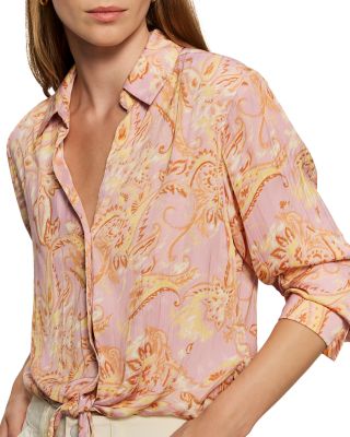 Lover Tie Hem Shirt