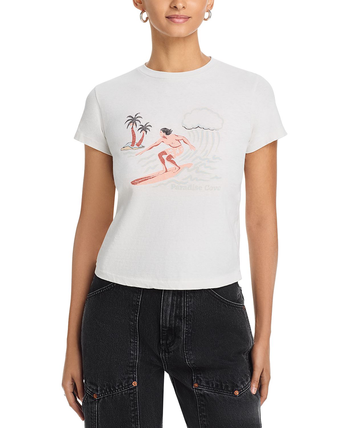 Re/Done Classic Hug A Surfer Tee - Exclusive
