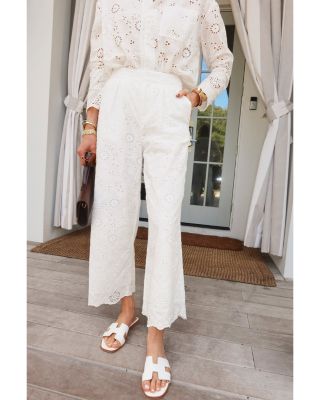 x &commat;Cellajaneblog Eyelet Pants