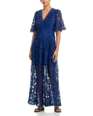 Nathalie Short Sleeve Lace Dress