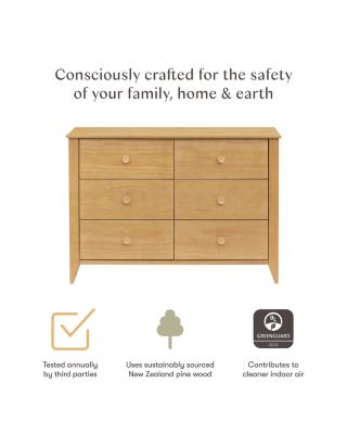 Sprout 6 Drawer Double Dresser