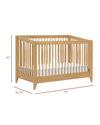 Sprout 4 in 1 Convertible Crib with Toddler Bed Conversion Kit