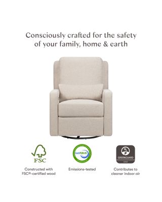 Sigi Electronic Recliner and Swivel Glider with USB Port