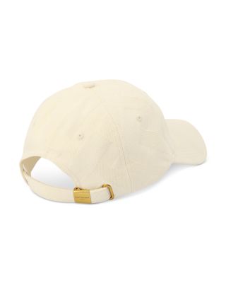 White Denim Baseball Cap