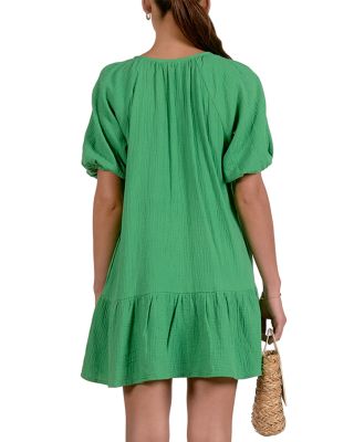 Textured Dress Swim Cover-Up