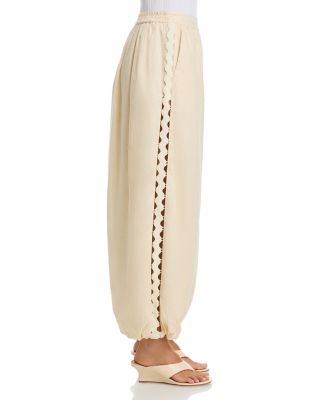 Selah Linen Lace Balloon Pants 