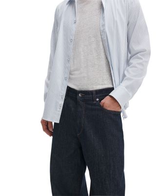 Baggy Fit Authentic Rigid Jeans in Resin Rinse