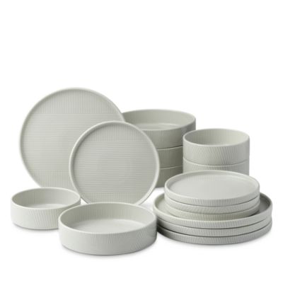 Modulus 16 Piece Dinnerware Set, Vapor