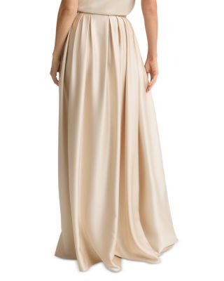 Liquid Satin Ball Gown Skirt