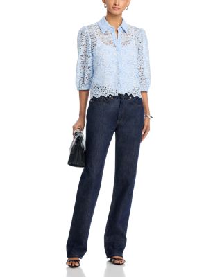 Tammy Two Tone Lace Shirt