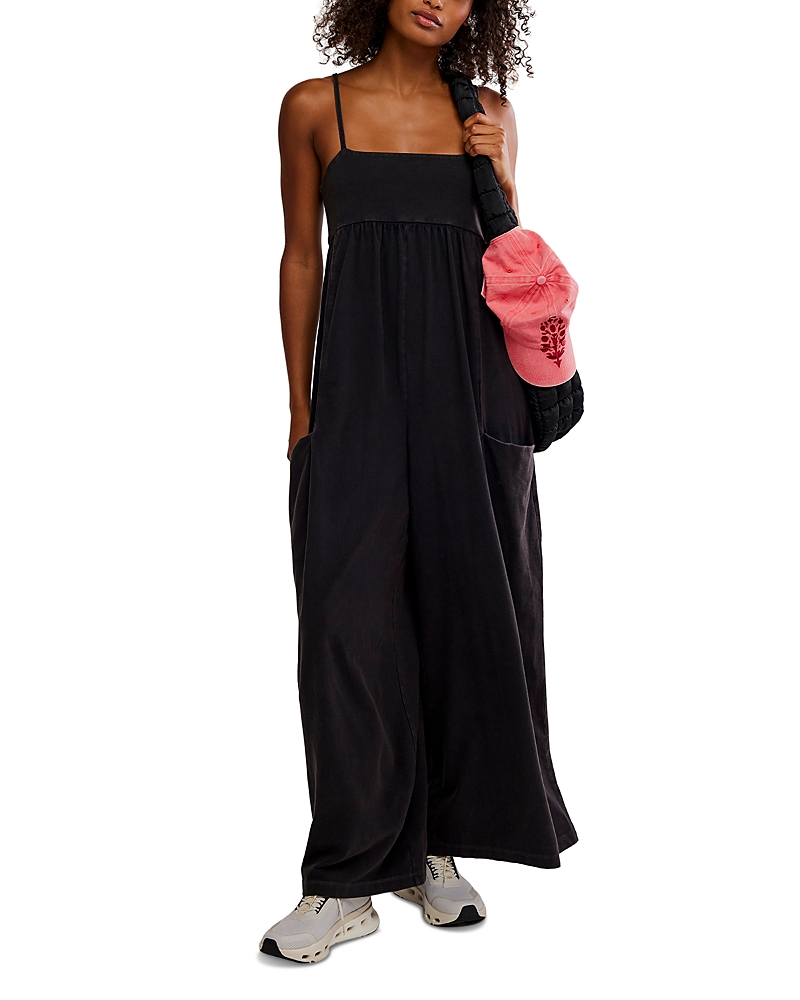 Free People Hot Shot Strappy Onesie Jumpsuit