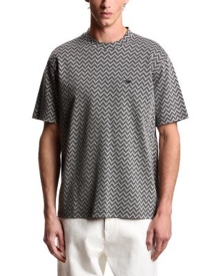 Icon Two Tone Chevron Motif T-Shirt
