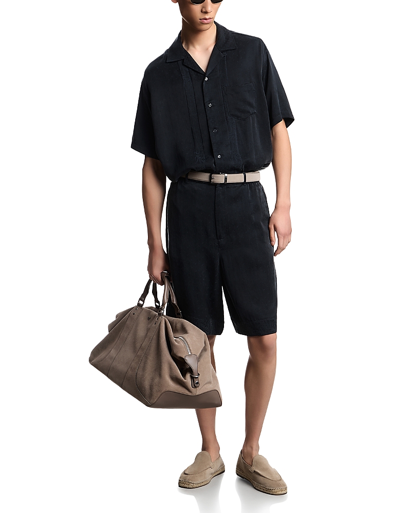 Emporio Armani Paisley Jacquard Shirt