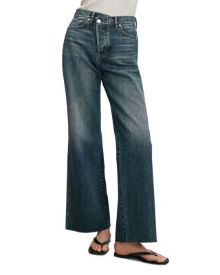 Taylor High Rise Wide Leg Jeans in City Lights