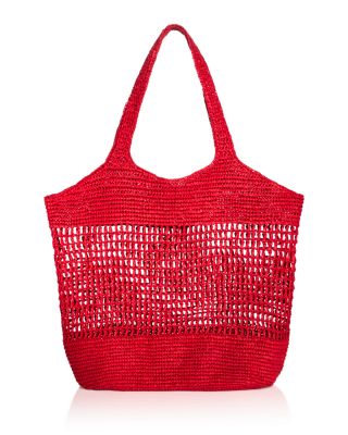 Woven Straw Tote Bag - Exclusive