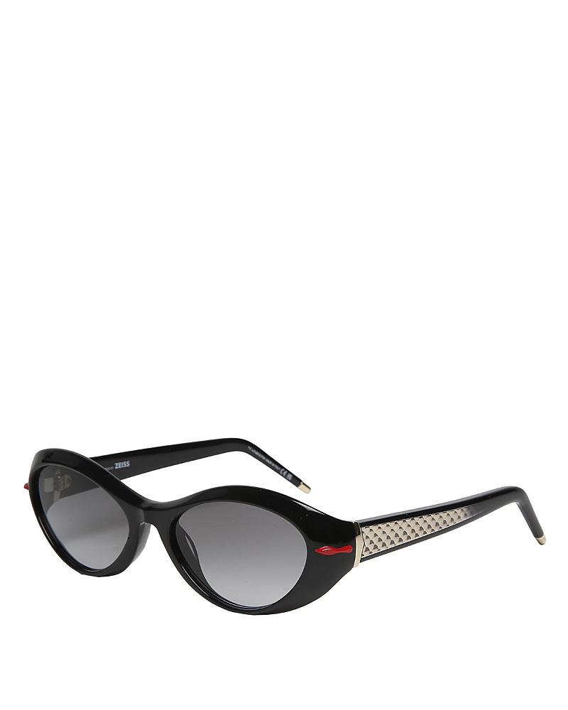 Christian Louboutin Oval Sunglasses, 55mm