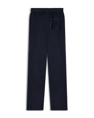 Chambray Elasticized Waist Pants