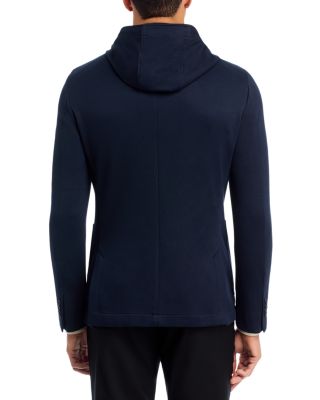 Hanry Slim Fit Jersey Sport Coat with Removable Hood