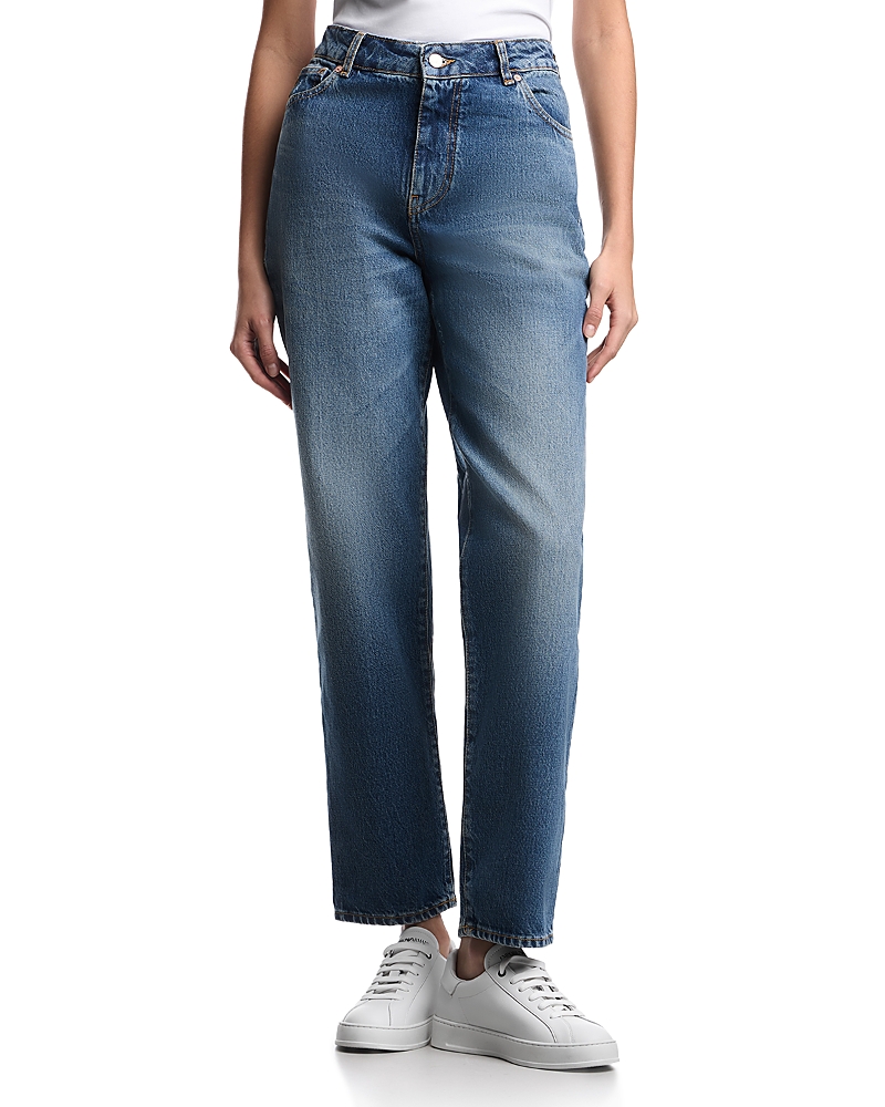 Emporio Armani High Rise Straight Jeans