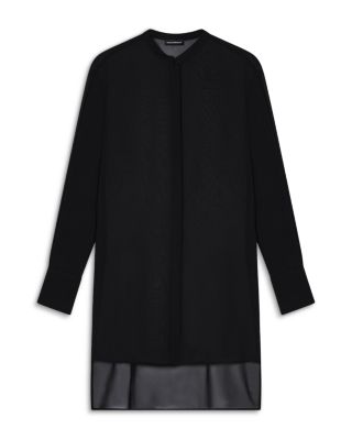 Techno Georgette Long Shirt