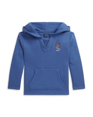 Boys' Polo Bear Terry Hoodie - Little Kid