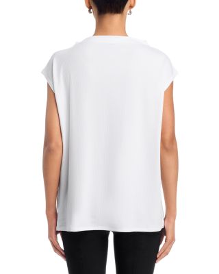 Wide Funnel Neck Tunic