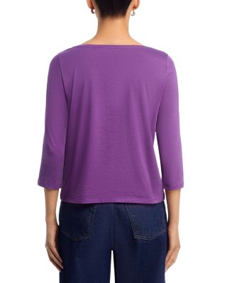 Bateau Neck Top