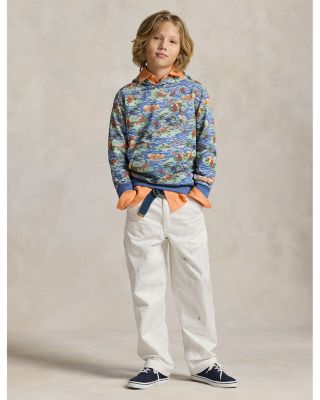 Boys' Tropical Print French Terry Hoodie - Little Kid, Big Kid