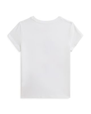 Girls' Polo Bear Cotton Jersey Tee - Little Kid