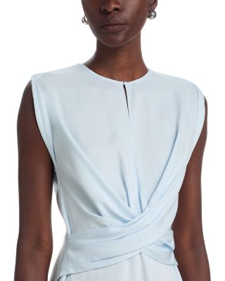 Devari Faux Wrap Dress