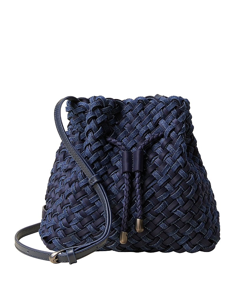 Naghedi Gramercy Medium Double Weave Bucket Bag