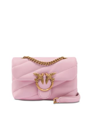Love Puff Baby Leather Crossbody Bag