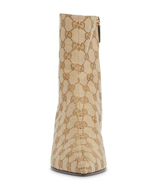 Women's Bombshell GG Canvas Ankle Boots 