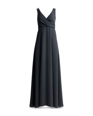 Draped Bodice Gown