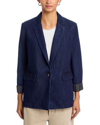 Jennie Denim Blazer in Indigo