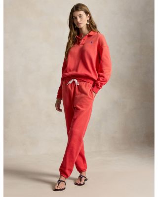 Lightweight Fleece Long Sleeve Polo