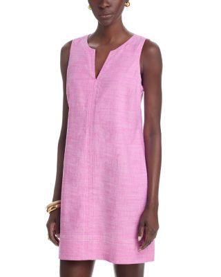 Palm A Dora Split Neck Dress