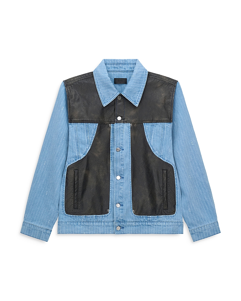 RtA Cedric Combo Two Tone Jacket