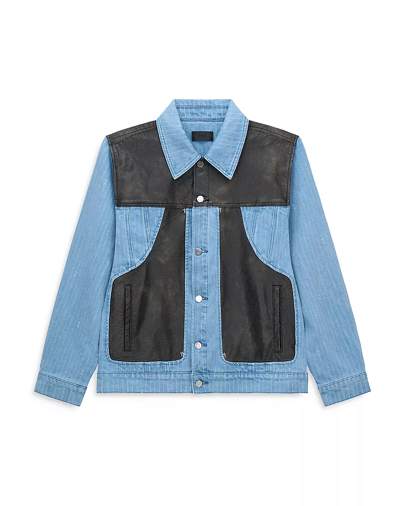 RtA Cedric Combo Two Tone Jacket
