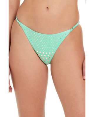 Cheeky High Leg Bikini Bottoms