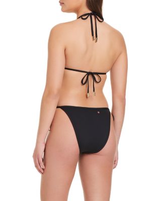 Crocheted Trim Bikini Bottom