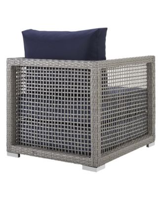 Aura Outdoor Patio Wicker Rattan, Set of 3