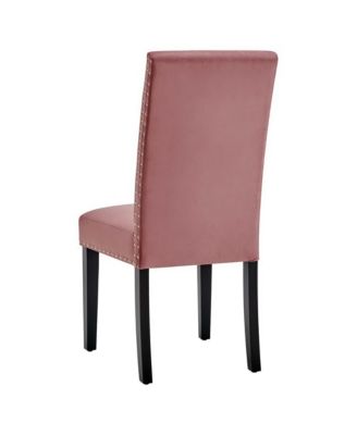 Parcel Performance Velvet Dining Side Chairs, Set of 2