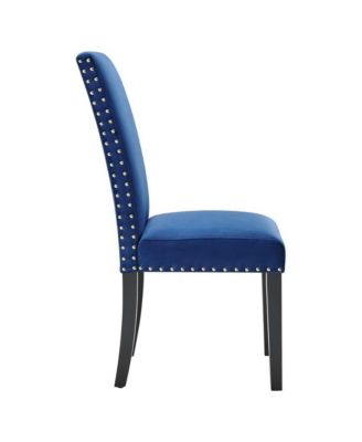 Parcel Performance Velvet Dining Side Chairs, Set of 2