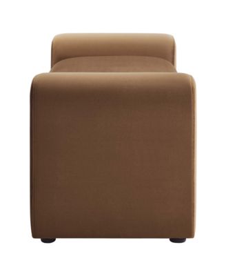 Waverly Performance Velvet Bench