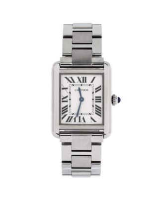  Tank Solo Quartz Watch in Stainless Steel 24mm